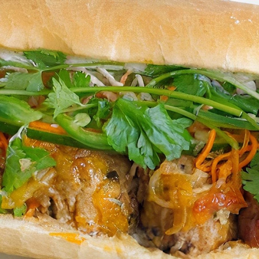B8. Meatball Sandwich.