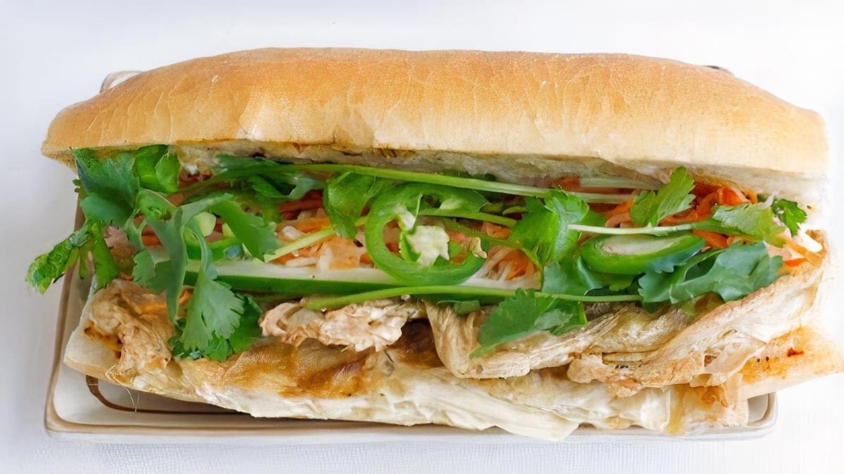 B9. Vegan Egg Sandwich.