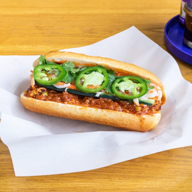 B8. Meatball Sandwich.