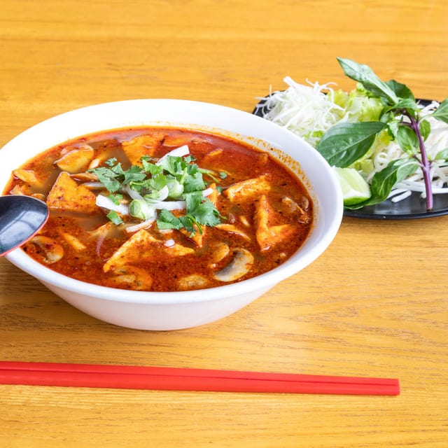 NS2. Spicy Noodle Soup (can be made GF).