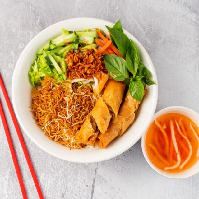 Vermicelli Salad (can be made GF).