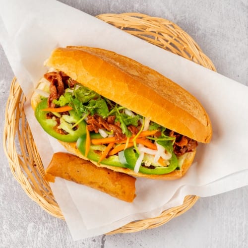 B3. Barbecue Pork Sandwich.