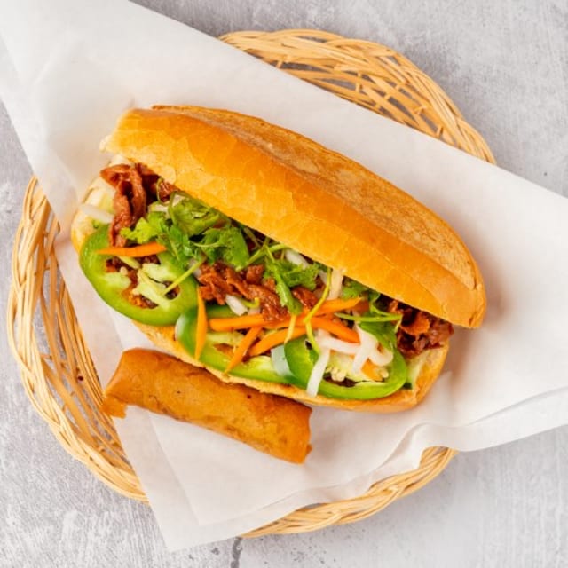 B3. Barbecue Pork Sandwich.
