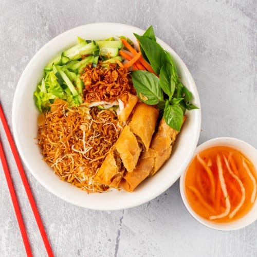 Vermicelli Salad (can be made GF).